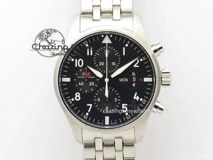 MIROTIME 0108 Big Pilot IW500909 RG ZF 1:1 Best Edition Le Petit Prince On Brown Leather Strap A Breathable 7293